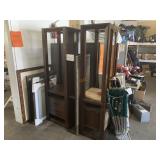 LOT WITH WOOD CABINETS
