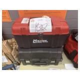 LOT OF 2 TOOLBOXES WITH DRILL BITS