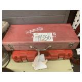 LOT WITH HEAVY DUTY MILWAUKEE SAWZALL & TOOLBOX