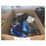 BOX WITH MISCELLANEOUS ITEMS