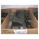 BOX WITH ASSORTED TOOL BOXES