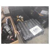 HUSKY JOB BOX WITH ASSORTED DEWALT DRILLS