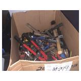 BOX WITH ASSORTED TOOLS