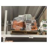 PALLET WITH RIDGID VACUUM & MAILBOXES