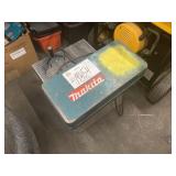 LOT WITH MAKITA DRILL & ROUTER