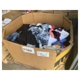 BOX WITH ASSORTED CLOTHES