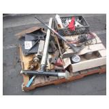 PALLET OF MISCELLANEOUS SHOP TOOLS