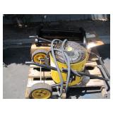 PALLET WITH FOSTORIA HEATER & GO RHINO BUMPER