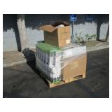 PALLET WITH CAT STAIN DETECTORS