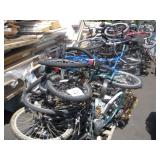 2 PALLETS OF ASSORTED BICYCLES