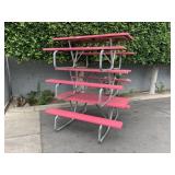 LOT OF 3 FIBER GLASS PICNIC TABLES