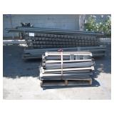 PALLET RACK UPRIGHTS & CROSS MEMBERS