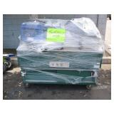 HEATING CABINET WITH ASSORTED POTS & PANS