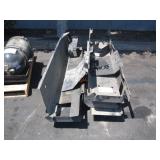PALLET WITH 2 CNG TANK COVERS