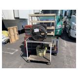 LOT WITH CRAFTSMAN TOOLBOX, MOBILE HEAVY DUTY