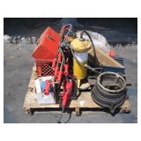 PALLET OF ASSORTED SHOP TOOLS