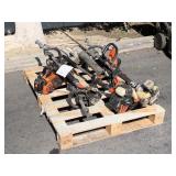 PALLET WITH ECHO HEDGE & STRING TRIMMERS