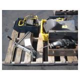PALLET OF SHOP TOOLS