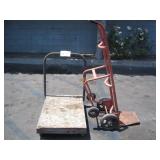 BARREL DOLLY AND HAND CART