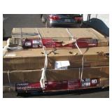 2 PALLETS OF HUSKY 4 SHELF HEAVY DUTY STORAGE