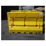 2 PLASTIC K RAIL BARRIERS
