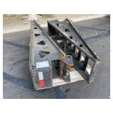 PALLET WITH 2 LOADING RAMPS FOR TRAILERS