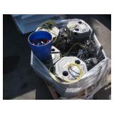 PALLET WITH 4 LIBERTY 405 COMMERCIAL DRAIN PUMPS