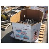BOX OF ASSORTED COMMERCIAL EXTENSION CORDS