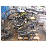 PALLET OF ASSORTED BICYCLES