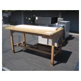 WOODEN DRAFTING TABLE