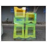 PALLET OF YELLOW STEP STOOLS PALLET OF YELLOW STEP STOOLS