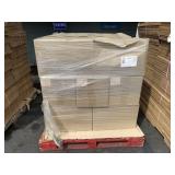 PALLET WITH WHITE MEAL TRAYS PALLET WITH WHITE MEAL TRAYS