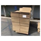 PALLET WITH CARDBOARD BOXES PALLET WITH CARDBOARD BOXES