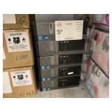 LOT WITH 5 DELL COMPUTERS LOT WITH 5 DELL COMPUTERS