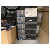 LOT WITH 5 DELL COMPUTERS LOT WITH 5 DELL COMPUTERS