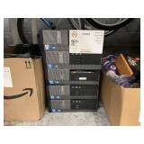 LOT WITH 5 DELL COMPUTERS LOT WITH 5 DELL COMPUTERS