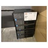 LOT WITH 5 DELL COMPUTERS