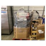 PALLET WITH ASSORTED HOUSEHOLD ITEMS PALLET WITH ASSORTED HOUSEHOLD ITEMS