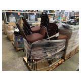 LOT WITH BANQUET CHAIRS LOT WITH BANQUET CHAIRS