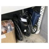 LOT WITH TWO WHEEL CHAIRS LOT WITH TWO WHEEL CHAIRS