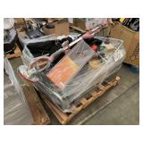 PALLET WITH MISCELLANEOUS ITEMS