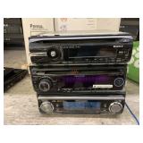 3 CAR STEREOS 3 CAR STEREOS