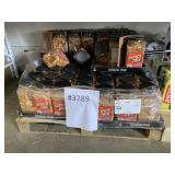 PALLET WITH SNACK MIX PALLET WITH SNACK MIX