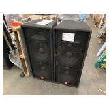 2 JBL JBK100 SERIES SPEAKERS