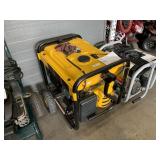 DEWALT DXGNR 7000 GASOLINE POWERED ELECTRIC START DEWALT DXGNR 7000 GASOLINE POWERED ELECTRIC START