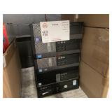 LOT WITH 5 DELL COMPUTERS