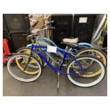 3 BEACH CRUISERS BICYCLES 3 BEACH CRUISERS BICYCLES