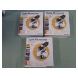 1 LOT W/DIGITAL MICROSCOPES: