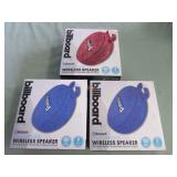 1 LOT W/WATERPROOF BILLBOARD WIRELESS SPEAKERS: