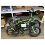 LOT WITH 3 KIDS BICYCLES: CHAOS, MONSTER HIGH, NE LOT WITH 3 KIDS BICYCLES: CHAOS, MONSTER HIGH, NE